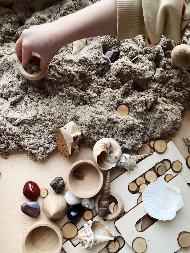 CowCow Sensory play box - Nature