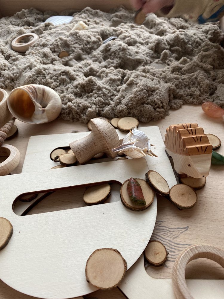 CowCow Sensory play box - Nature