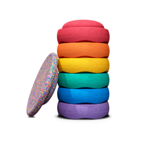Stapelstein Rainbow - Set Classic - 6 +1