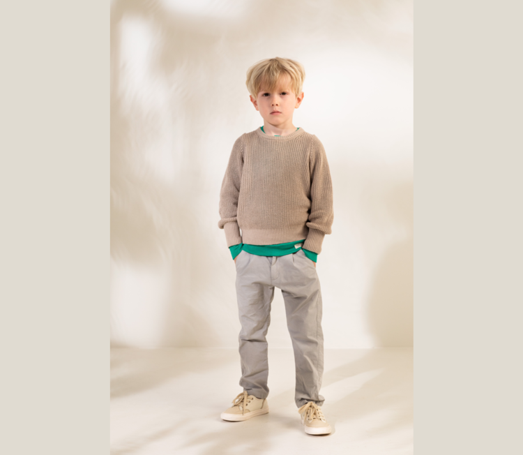 Marmar Copenhagen Trui - Tako Summer linen mix - Llama