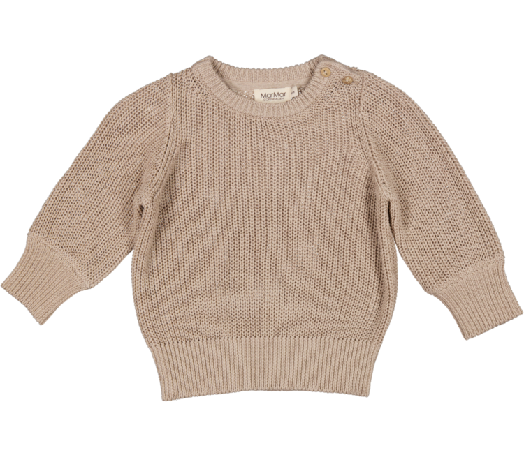 Marmar Copenhagen Trui - Tako Summer linen mix - Llama
