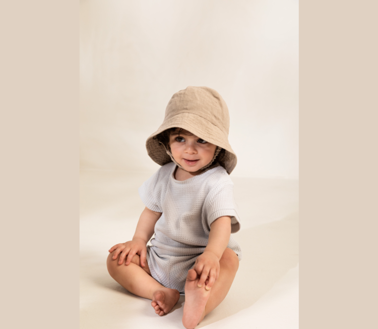 Marmar Copenhagen T-shirt - Trym Waffle - Moonstone