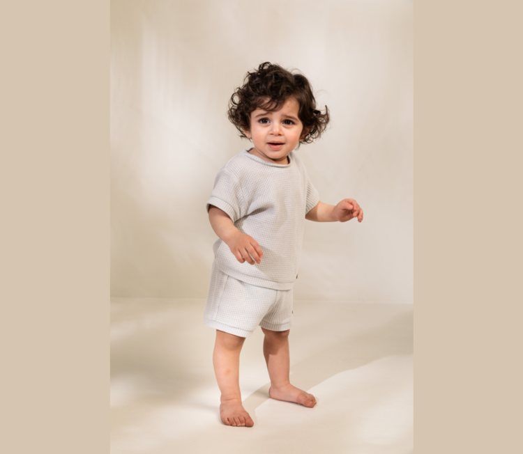 Marmar Copenhagen Short - Prim Waffle - Moonstone