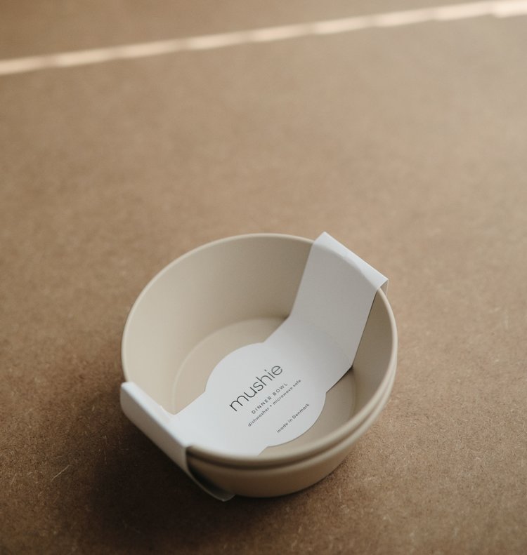 Mushie Eetkom - set van 2 - Soft Lilac