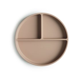 Mushie Silicone suction plate - Natural
