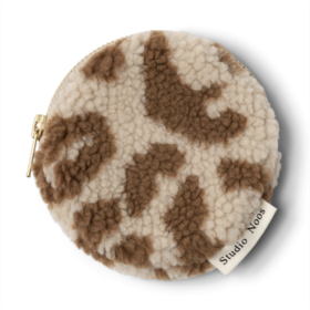 Studio Noos Teddy Leopard ecru Wallet