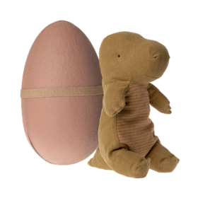 Maileg  Gantosaurus in Egg - Medium - Dark Ocher
