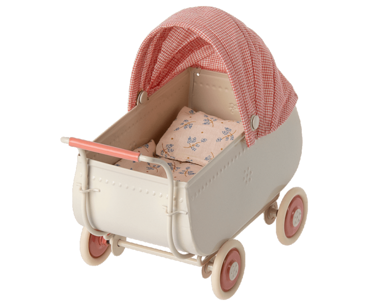 Maileg  Pram - Micro- Coral