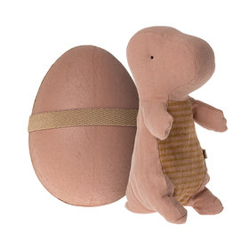 Maileg  Gantosaurus in egg - Small- Old Rose