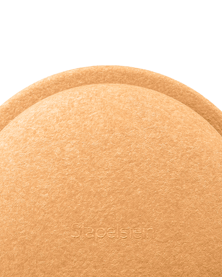 Stapelstein 1 steen - Pastel - Light Orange