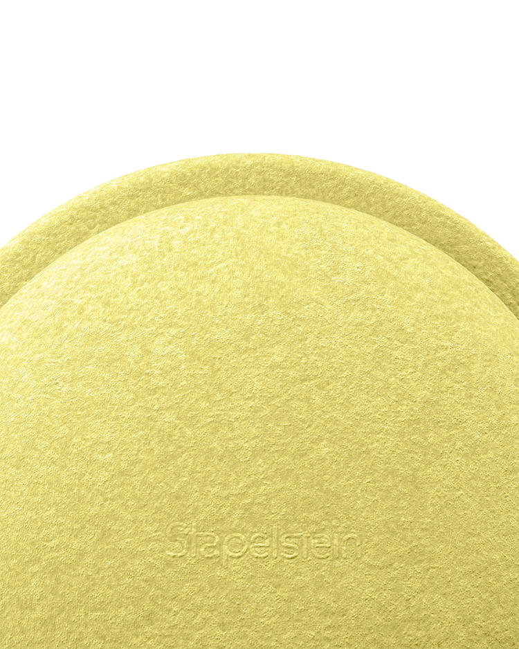 Stapelstein 1 steen - Pastel - Light Yellow