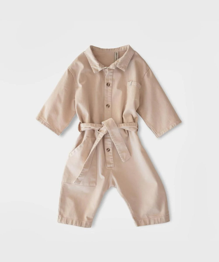 Bonnie & The Gang  Teo Jumpsuit - Café au lait