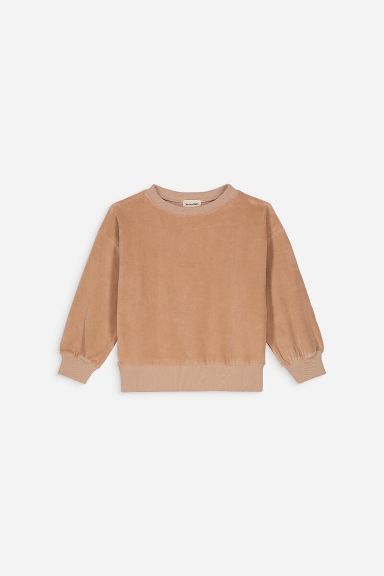 We Are Kids Sweater Nat velvet - Sunkiss