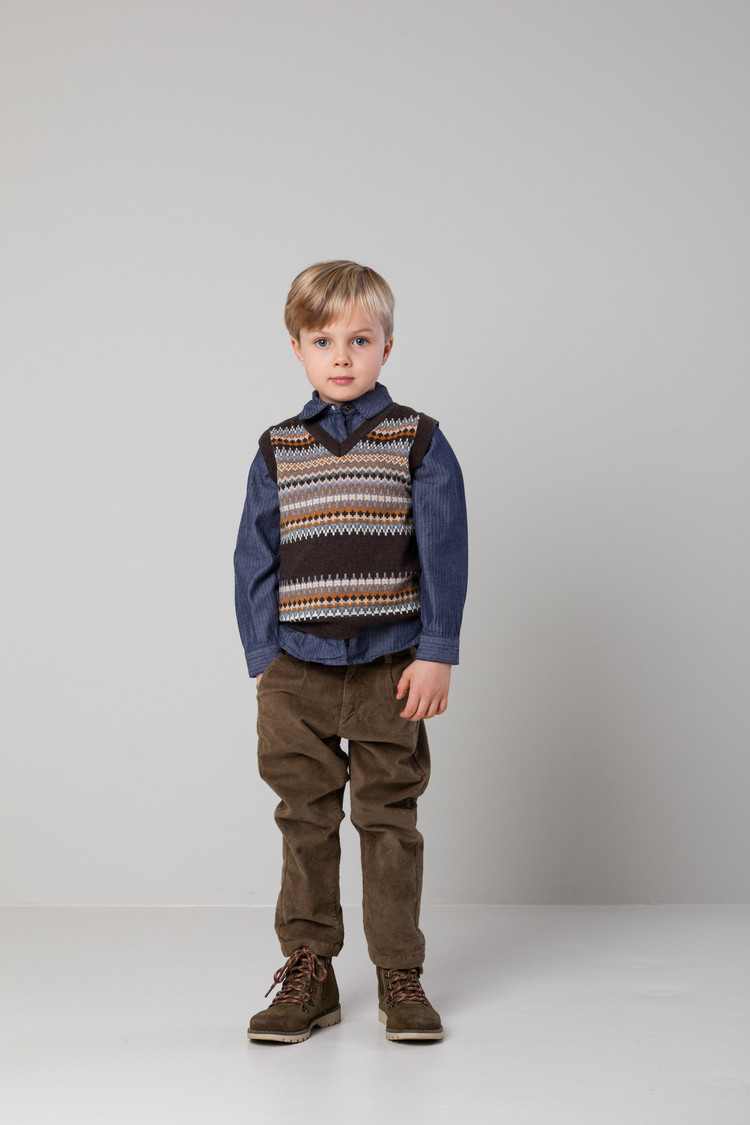 Marmar Copenhagen Pants Piper cord - Seaweed