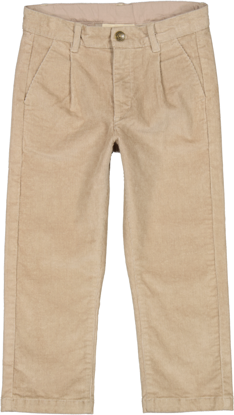 Marmar Copenhagen Broek Piper ribvelours - Driftwood