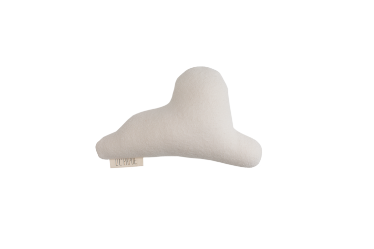 Lil' Papoe Rammelwolk - Teddy Creme