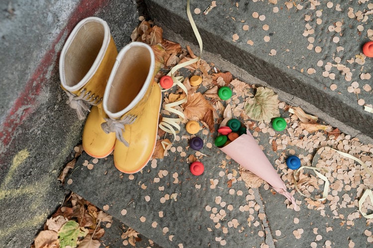 Grapat  Mandala Rainbow Flowers