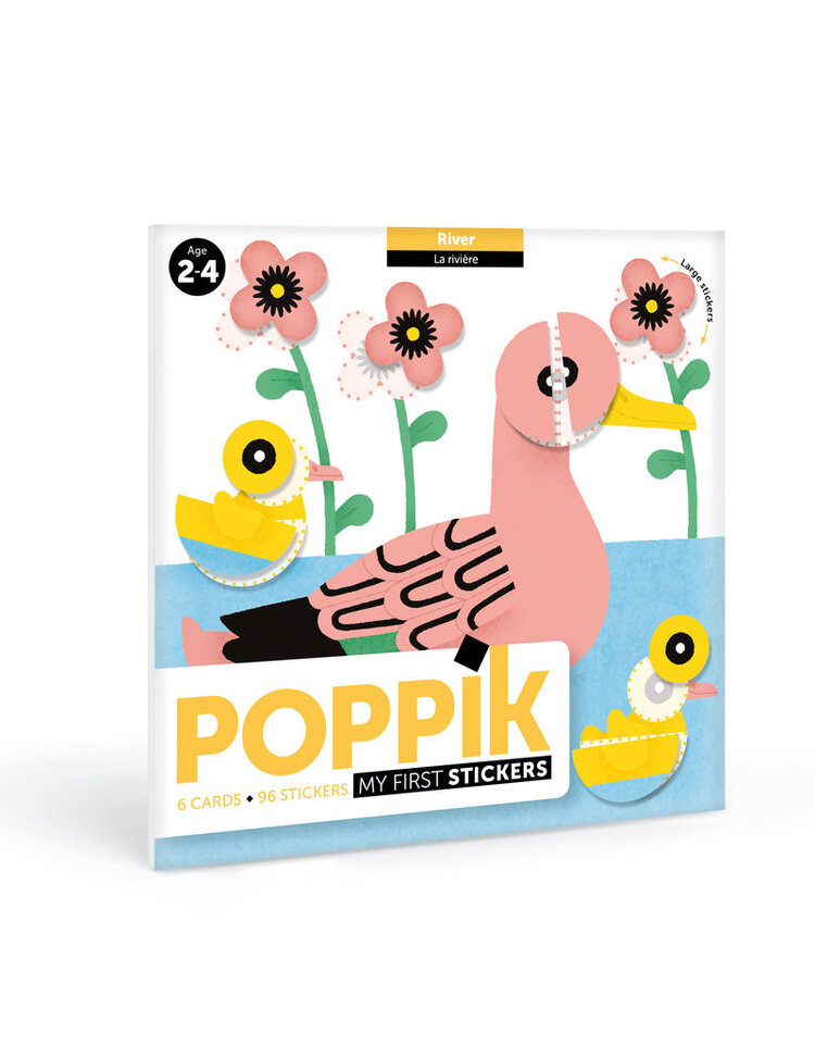 Poppik Mijn eerste stickers - Rivier