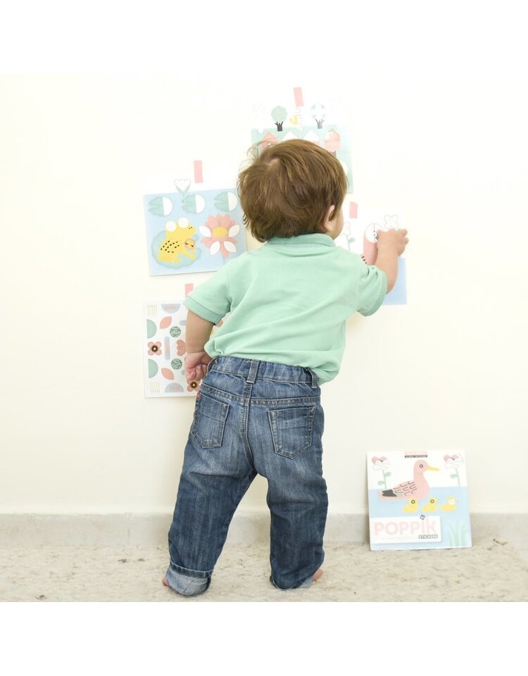 Poppik Mijn eerste stickers - Rivier