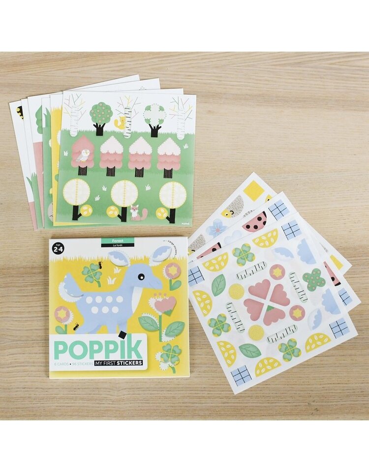 Poppik Mijn eerste stickers - Bos