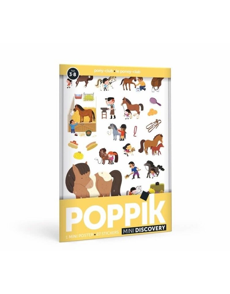 Poppik Miniposter - Pony Club