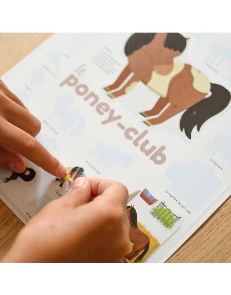 Poppik Miniposter - Pony Club