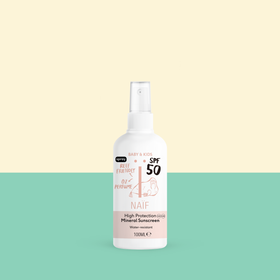 Naïf Zonnebrand Spray - SPF 50 - No perfume - 100 ml