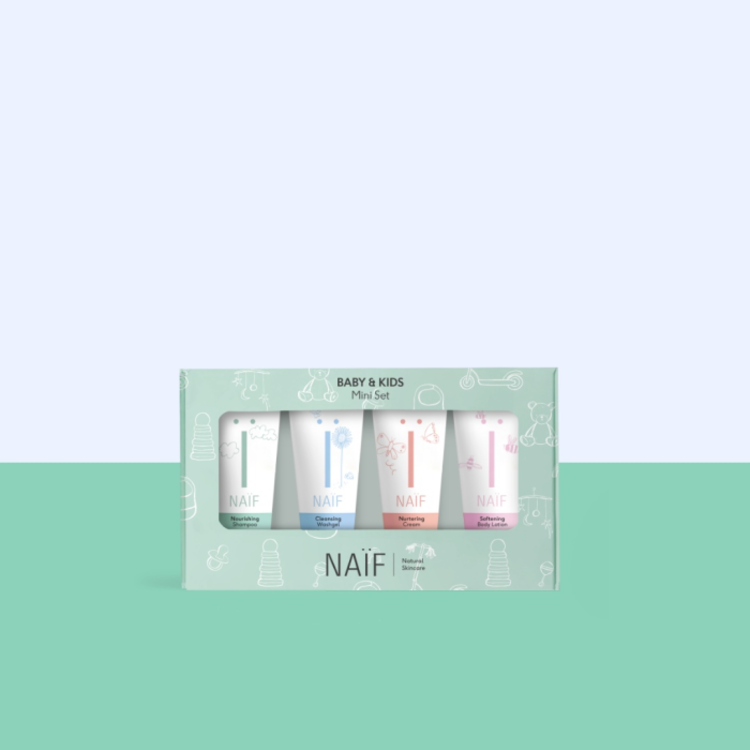 Naïf Mini set - 4 producten in mini formaat