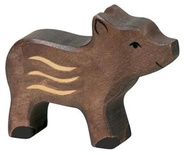 Holztiger Jong wild zwijn