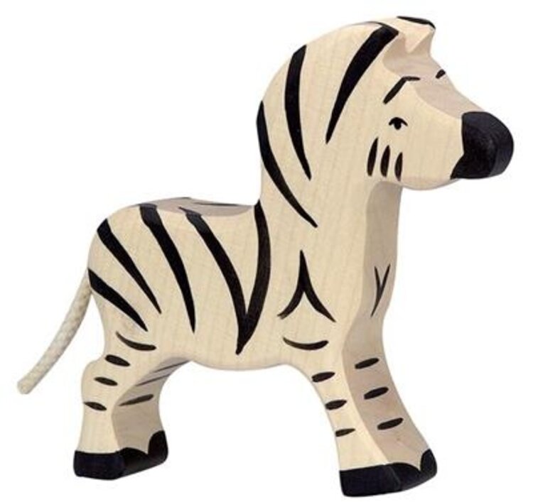 Holztiger Zebra klein