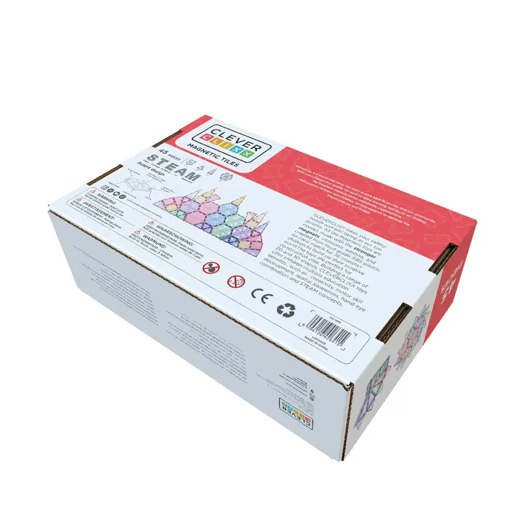 Cleverclixx Geo Pack Pastel | 45 Pieces