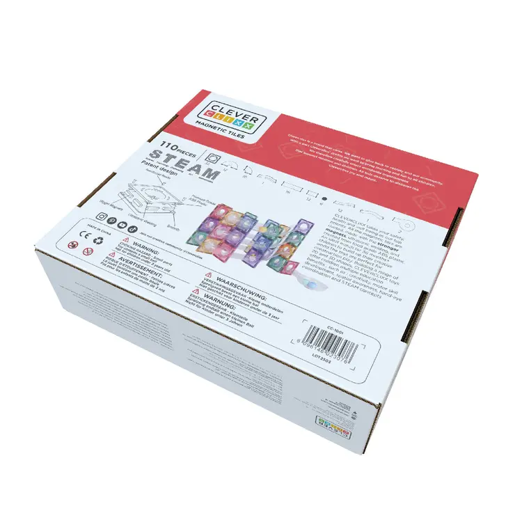 Cleverclixx Ball Run Clever Pack Pastel | 110 Pieces