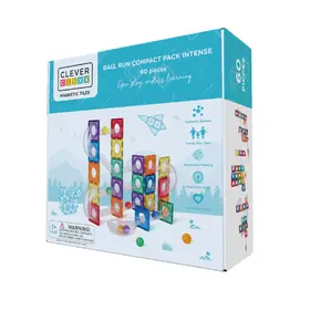 Cleverclixx Ball Run Compact Pack Intense | 60 Pieces