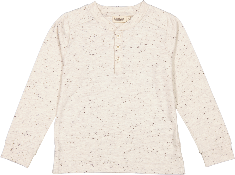 Marmar Copenhagen Longsleeve Tavus - Beige Mel. Nebs