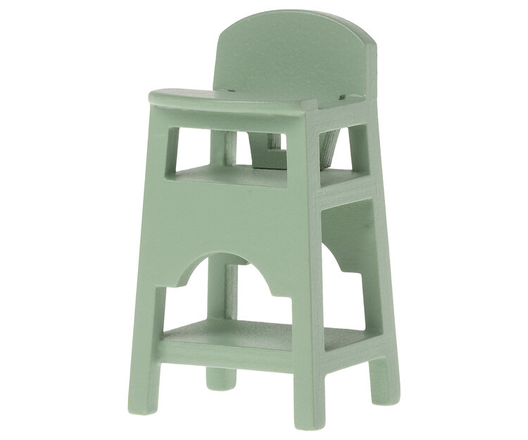 Maileg  High Chair Mouse - Mint
