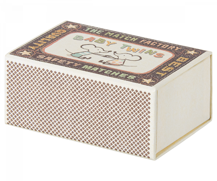 Maileg  Tweeling - Babymuishes in luciferdoosje