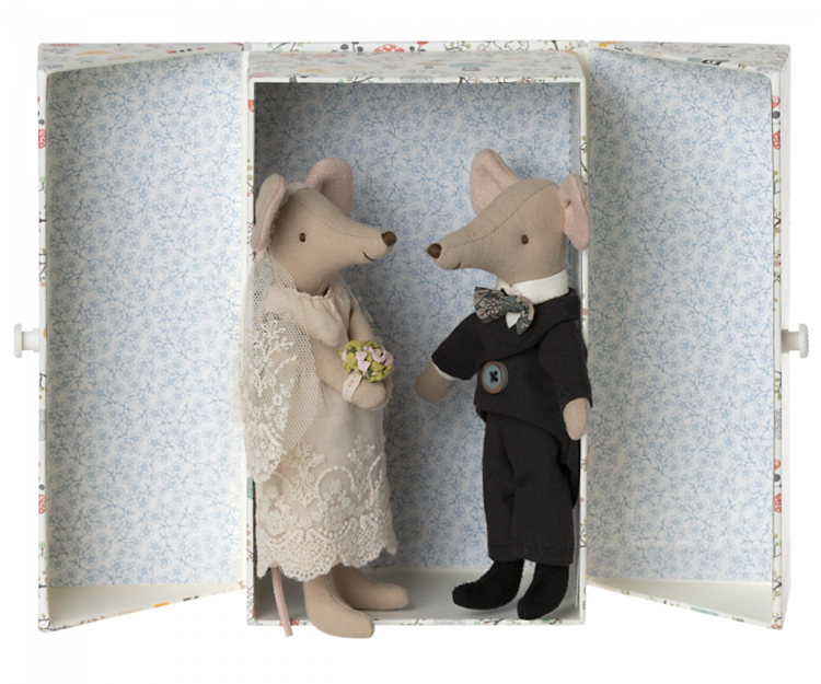 Maileg  Wedding mice - Couple in Box
