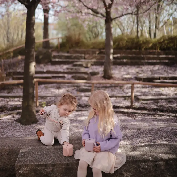 Mushie Snack Cup - Soft Lilac