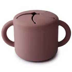 Mushie Snack cup - Woodchuck