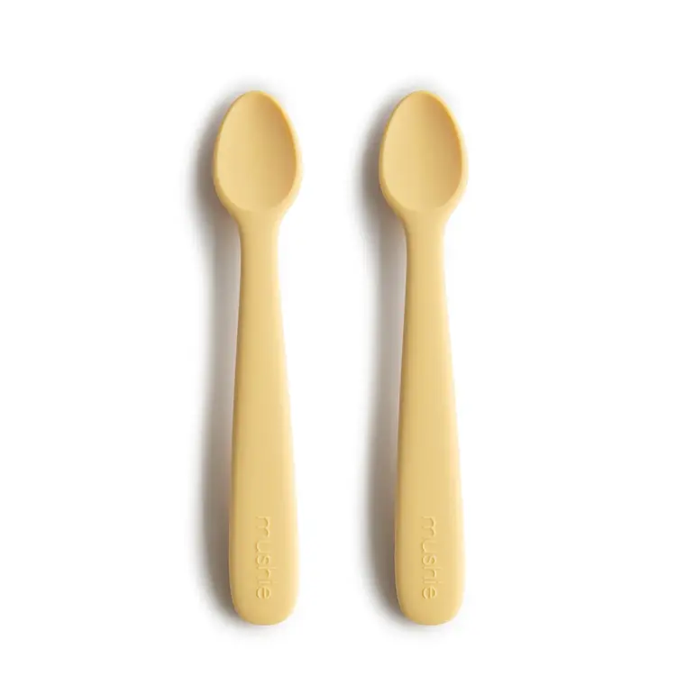 Mushie Silicone Spoons - Daffodil