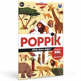 Poppik Stickerposter XXL - Savannah