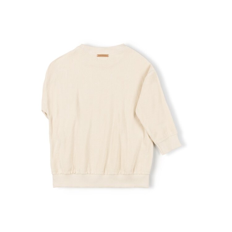 Nixnut Loose sweater - Pearl