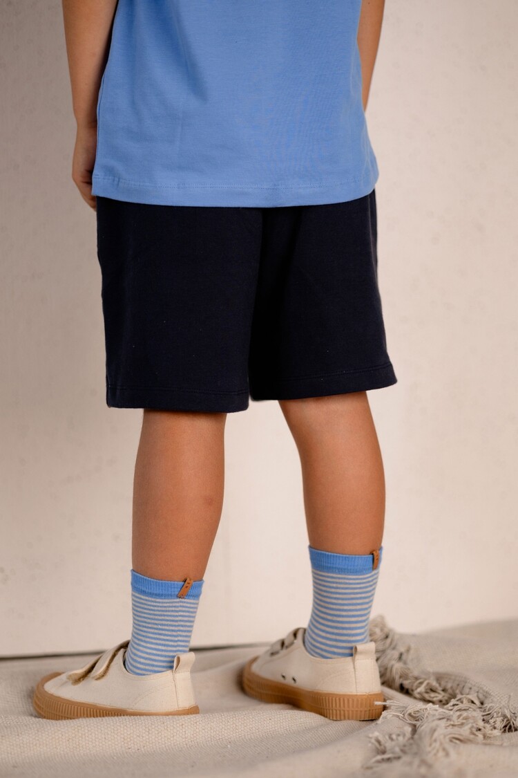 Nixnut Striped socks - Sky