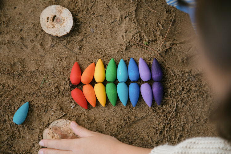 Grapat  Mandala Rainbow Snowflakes