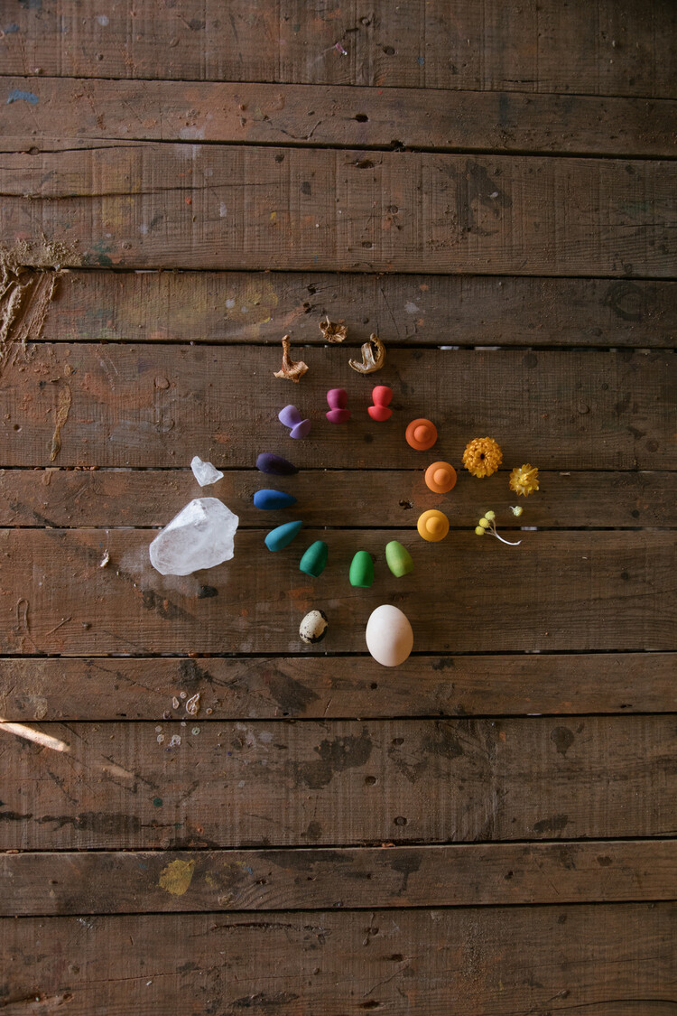 Grapat  Mandala Rainbow Snowflakes