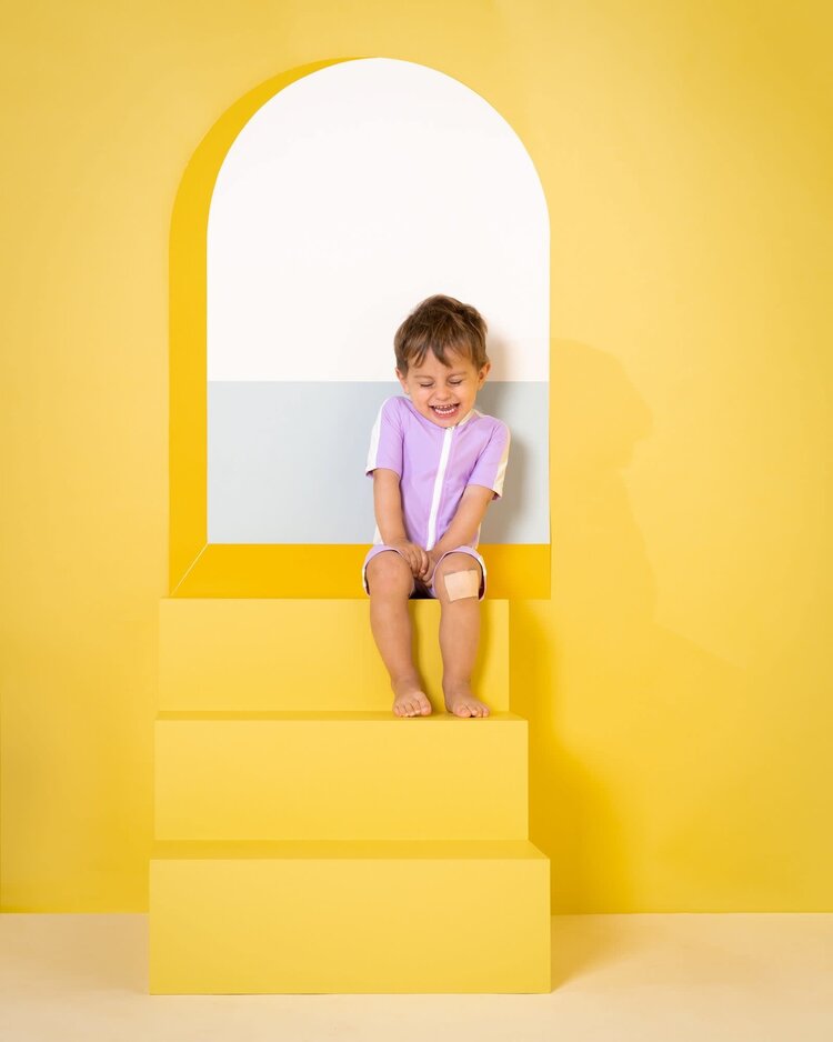 Bonnie & The Gang  Jools UV Swim Jumpsuit - Lavender