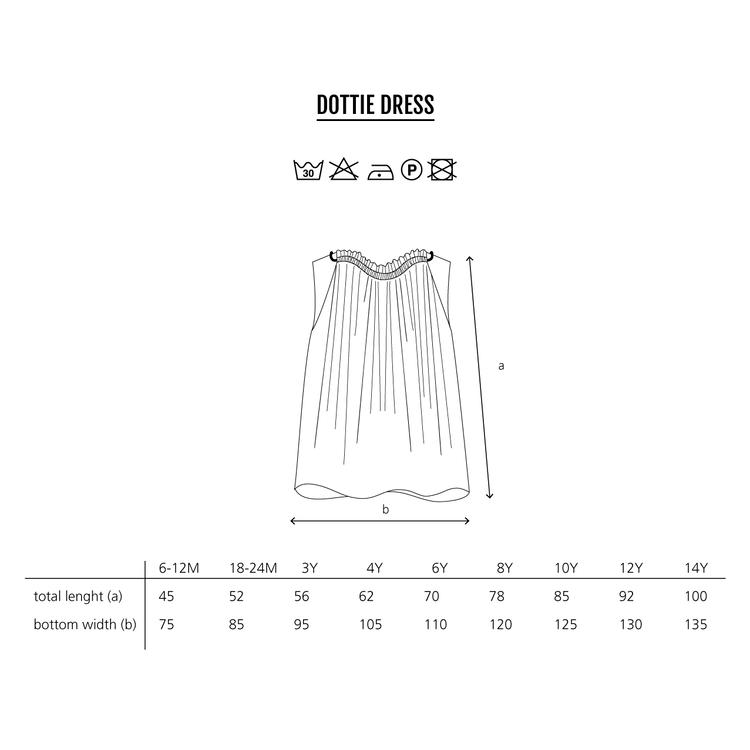 Bonnie & The Gang  Dottie Dress - Sunset