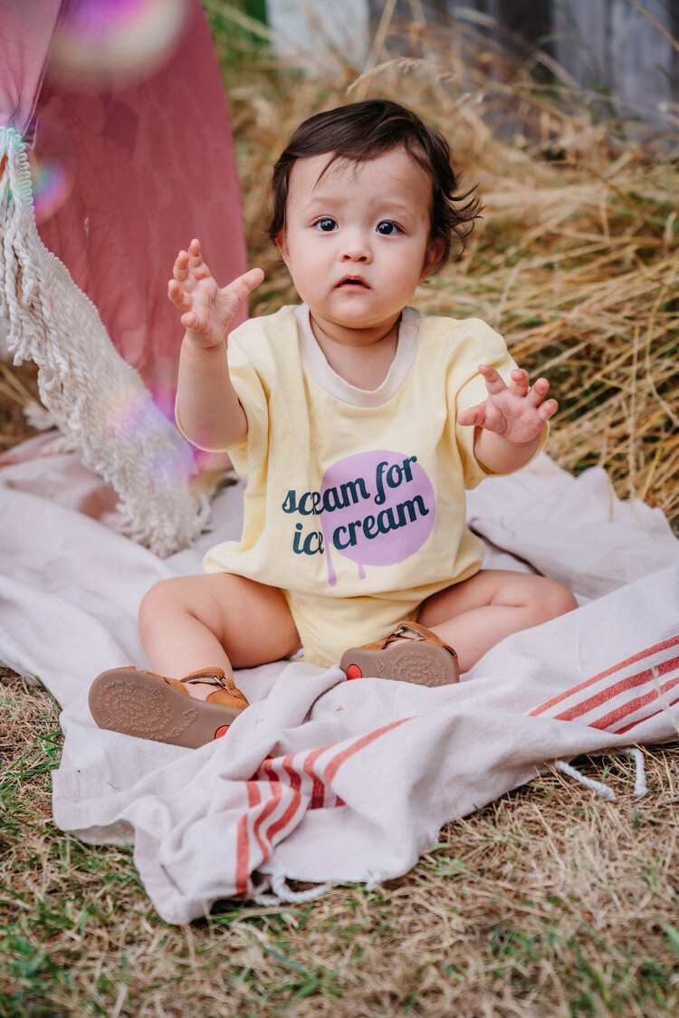 Bonnie & The Gang  Marty Romper - Banana