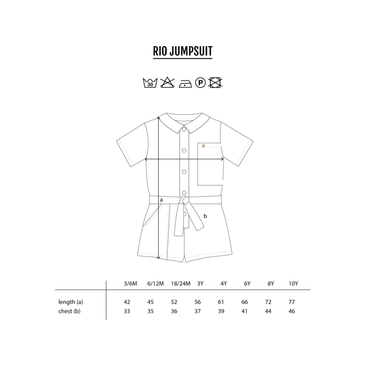 Bonnie & The Gang  Rio Jumpsuit - Tranquilo