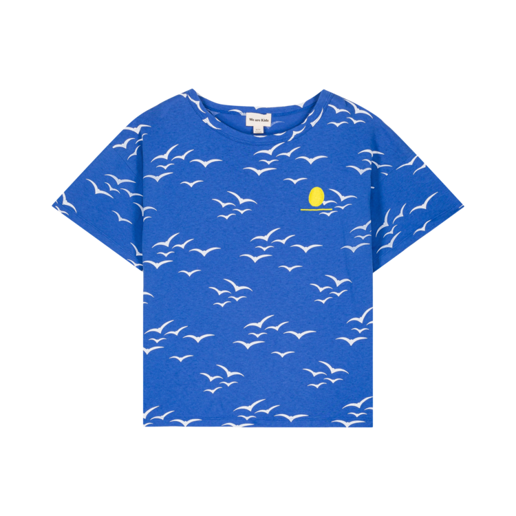 We Are Kids Tee Dylan Jersey - White birds Allover